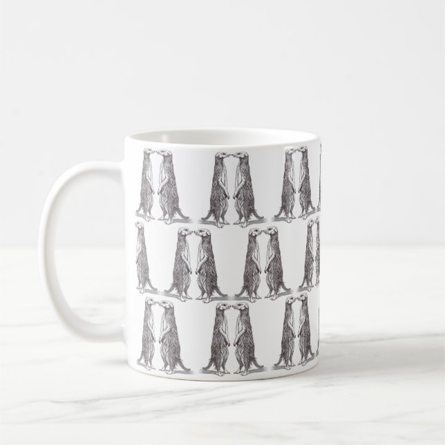 MUG SURICATA. MEERKAT. - PATTERN (Gauche)