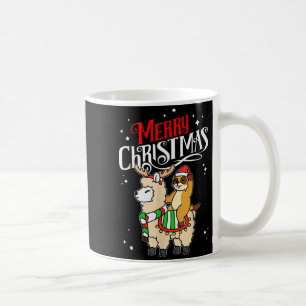 Mug Suricate Joyeux Noël Renne Lama à cheval Suricate