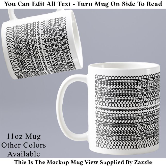 Mug Surmené et sous-payé Message drôle subtil caché (Créateur téléchargé)
