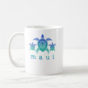 Mug Surmonter la dureté Maui - Hawaii Tortues de mer H