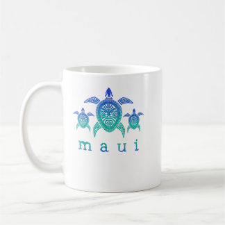Mug Surmonter la dureté Maui - Hawaii Tortues de mer H