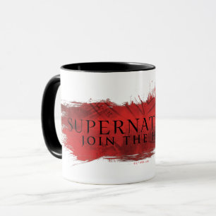 Mug Surnaturel "Join Hunt" Red Splash