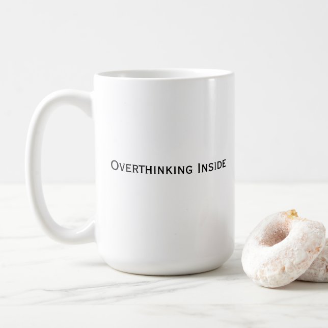 Mug Surpensée à l'intérieur (Avec donut)