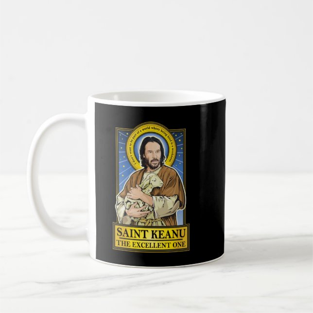 Mug Surprise Cadeau Keanu Art Reeves Cadeaux Fan de mu (Gauche)