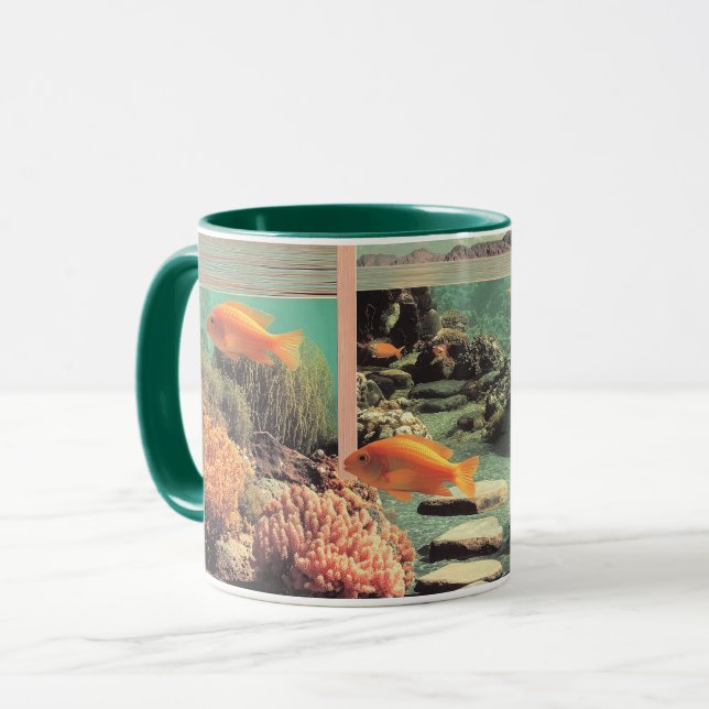 Mug Surreal Desert Ocean with Door (Devant gauche)