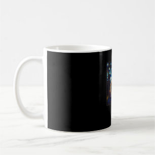 Mug Surréalisme Starry Night Himalaya chat