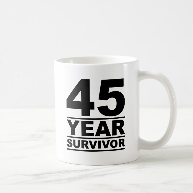 Mug survivant de 45 ans (Droite)