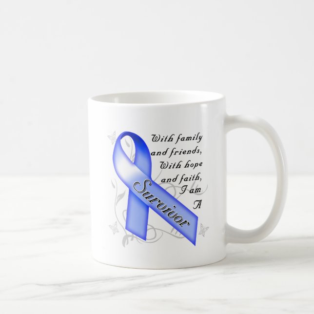 Mug Survivant de cancer du colon (Droite)