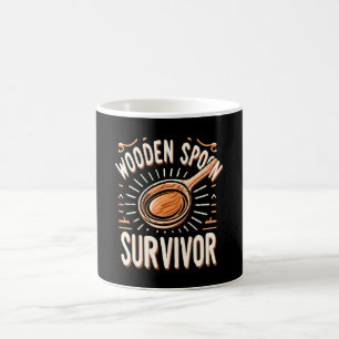 Mug Survivant de la cuillère en bois