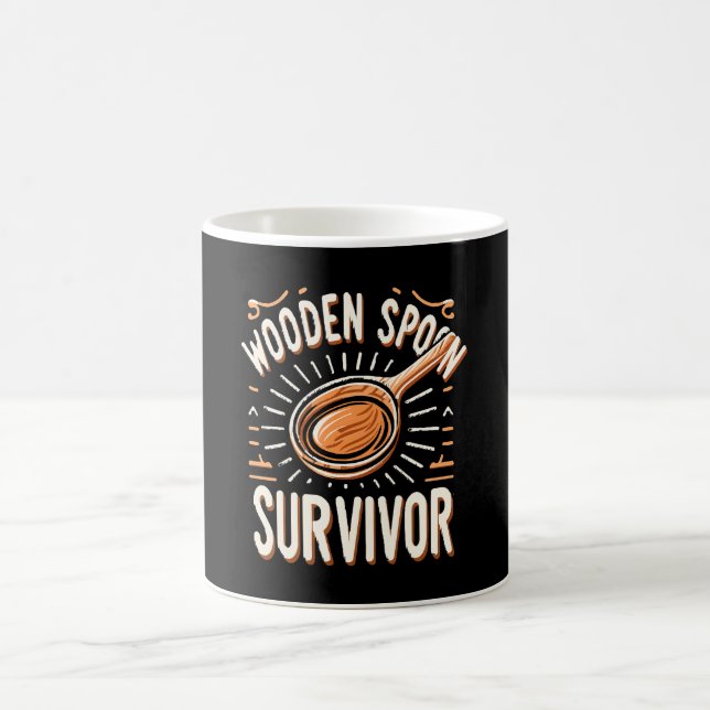 Mug Survivant de la cuillère en bois (Centre)