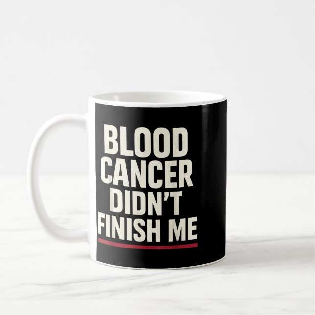 Mug Survivant de la leucémie et du lymphome conscienti (Gauche)