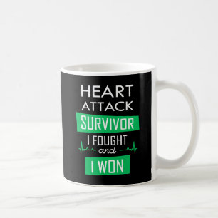 Mug Survivant de l'attaque cardiaque, je me suis battu