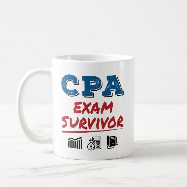 Mug Survivant de l'examen CPA (Gauche)