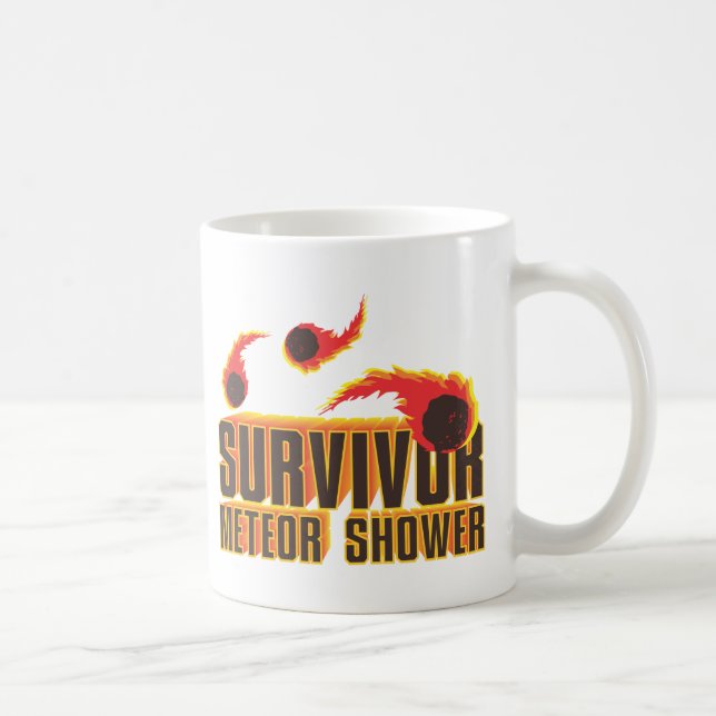 Mug Survivant de pluie de météores (Droite)