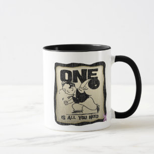 Mug Survivant drôle de cancer du testicule