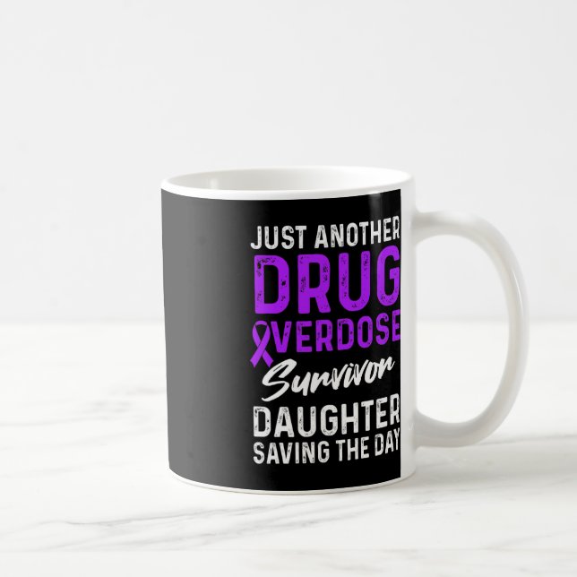 Mug Survivant du guerrier de sensibilisation à la surd (Droite)