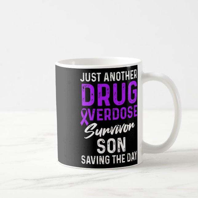 Mug Survivant du guerrier de sensibilisation à la surd (Droite)
