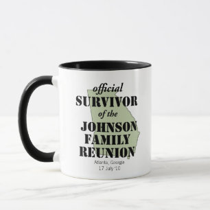 Mug Survivant officiel de la Réunion familiale - Georg