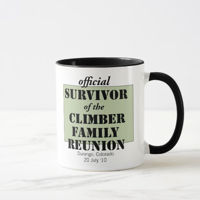 Mug Survivant officiel (vert) (Droite)
