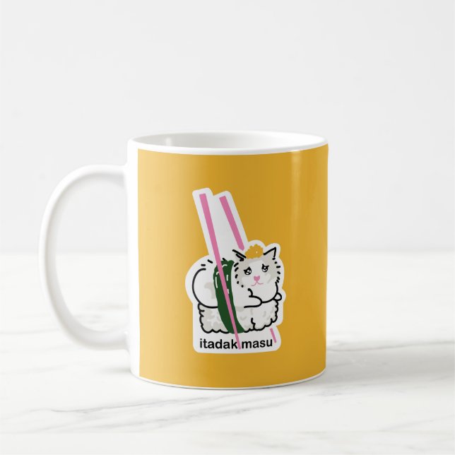Mug Sushi Cat (Gauche)