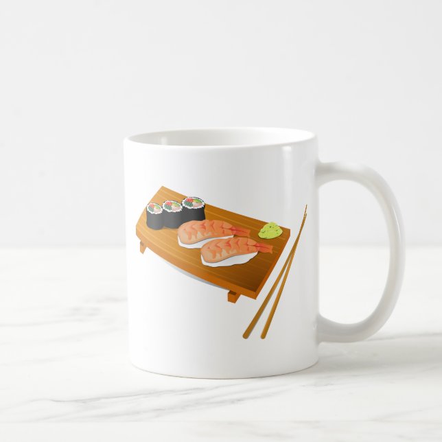 Mug Sushi cuisine japonaise mignonne (Droite)