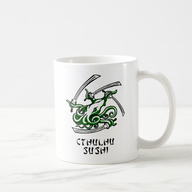 Mug Sushi de Cthulhu (Droite)