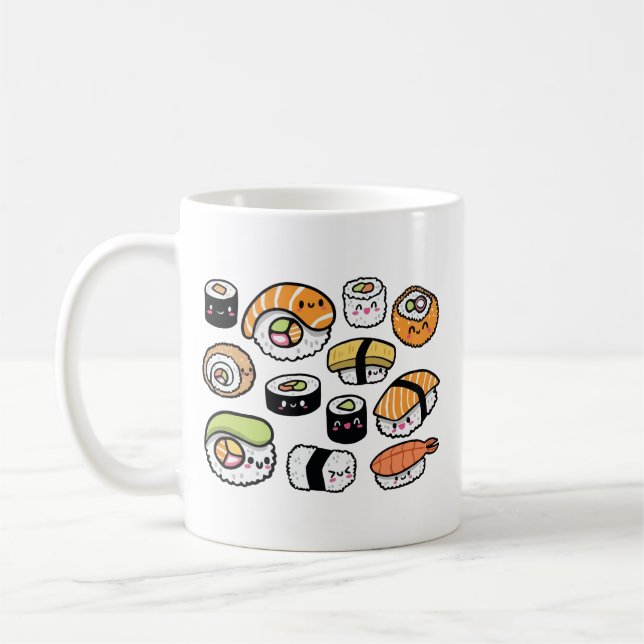 Mug Sushi kawaii  (Gauche)