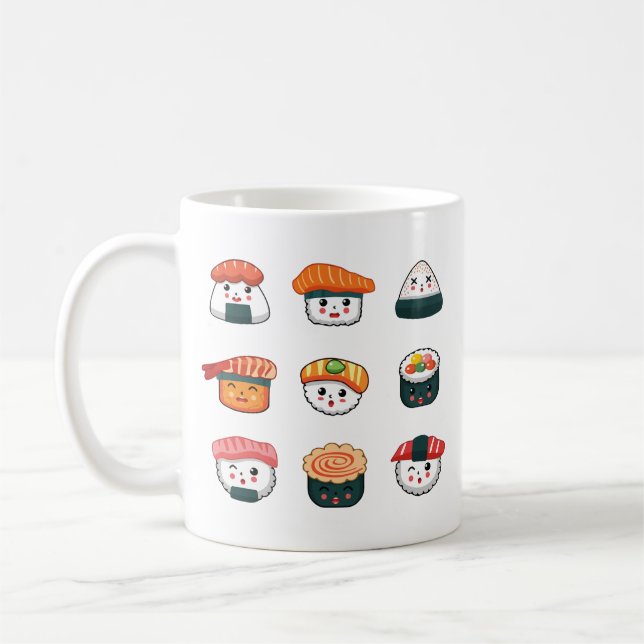 Mug Sushi kawaii  (Gauche)