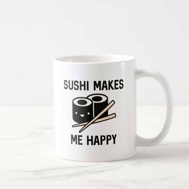 Mug Sushi Me Rend Heureux (Droite)