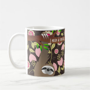 Mug Suspendre La Fente De Dormir J'Ai Besoin D'Un Café
