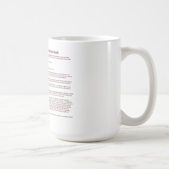 Mug Sutherland (signification) (Droite)