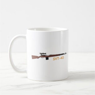 Mug SVT-40 2ÈME GUERRE MONDIALE Sniper Rifle soviétiqu