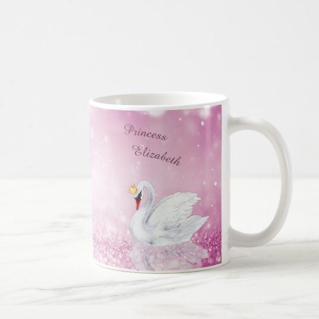Mug Swan Princess Pin Parties scintillant Lac Monogram (Droite)