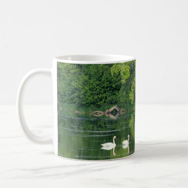 Mug Swans tranquilles (Gauche)
