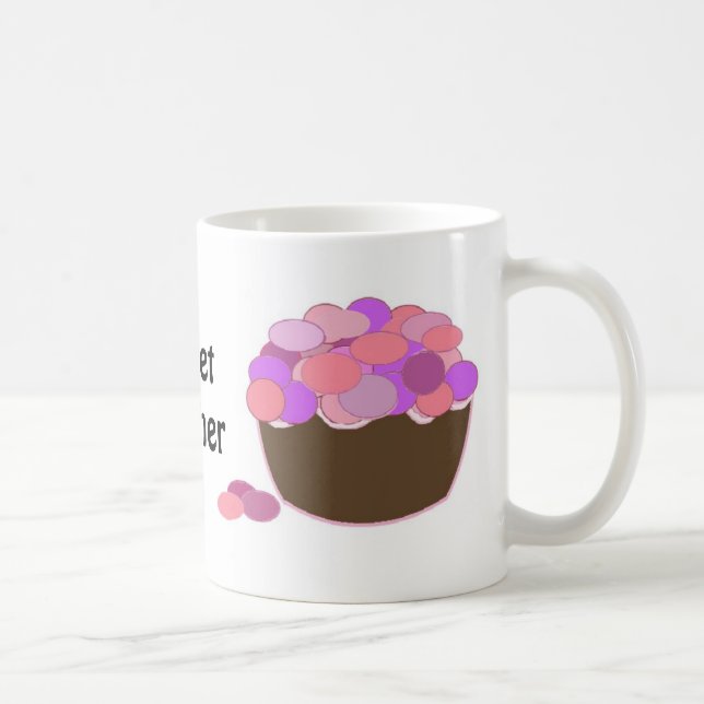 Mug Sweacher Enseignant Cupcakes Smartie (Droite)