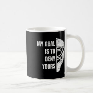 Mug Sweat à capuchon de gardien de but de hockey - Mon