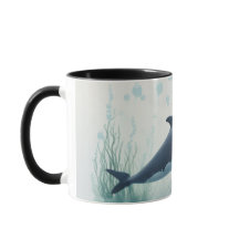 Sweat - shirt à capuche blanc sous-marin baleine