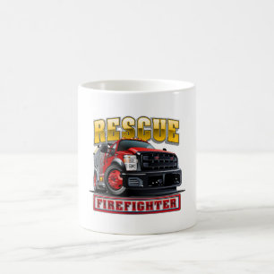 Mug Sweat - shirt à capuche de camionnette de dessin