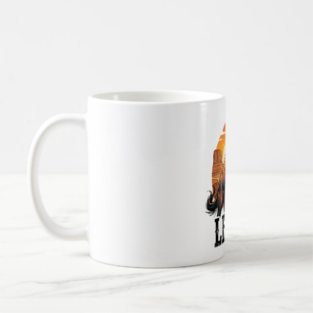 Mug Sweatshirt Legacy Wild Horse – Coucher de soleil d (Gauche)
