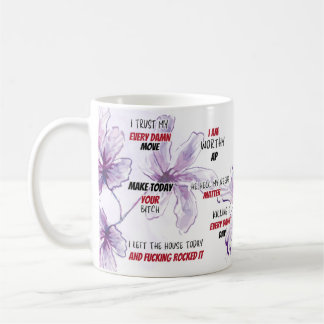 Mug Sweer Affirmation Aquarelle Floral