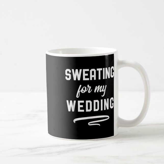 Mug Sweer Pour Mon Mariage Je Drôle Mariée Groom Worko (Droite)