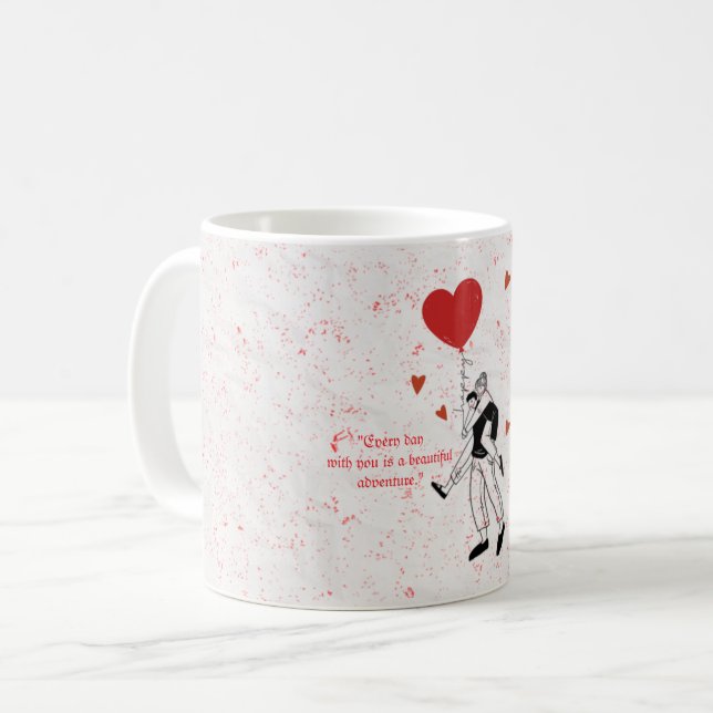 Mug Sweet Adventure Love (Devant gauche)