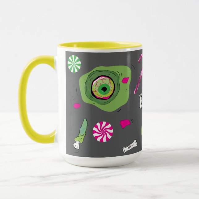 Mug Sweet Death Et Candy ! Café Zombie (Gauche)