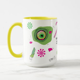 Mug Sweet Death Et Candy ! Trick ou Treat ! Zombie Fun