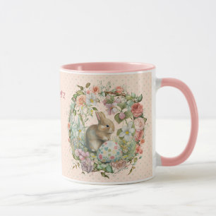 Mug Sweet Easter Bunny in Spring Flowers Ajouter un no