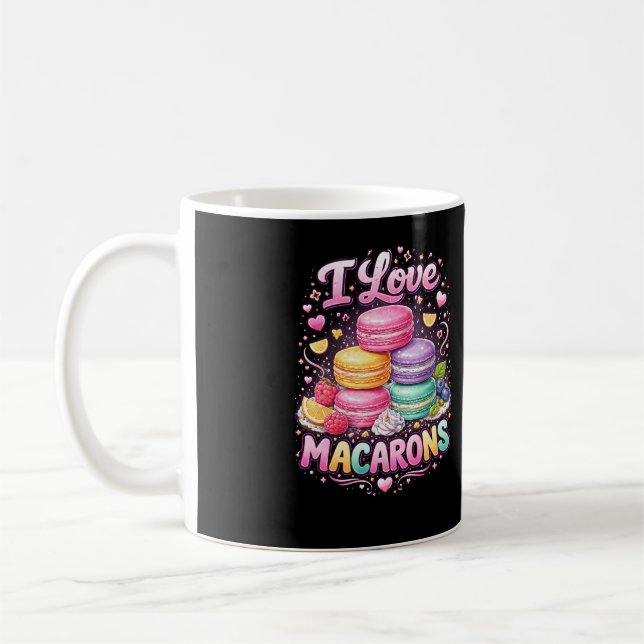 Mug Sweet Love Macarons (Gauche)