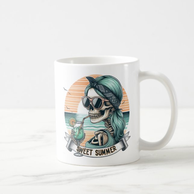 Mug Sweet Summer - Skeleton Beach Vibe (Droite)