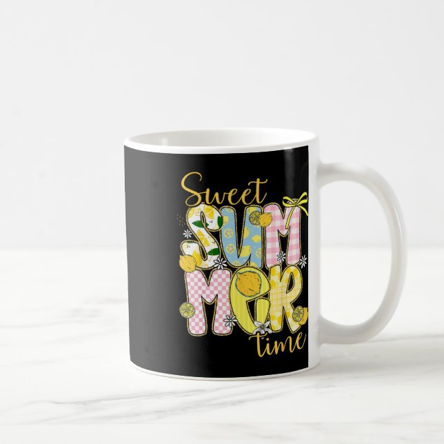 Mug Sweet Summer Time Lemon Coquette Bow Family Vacati (Droite)