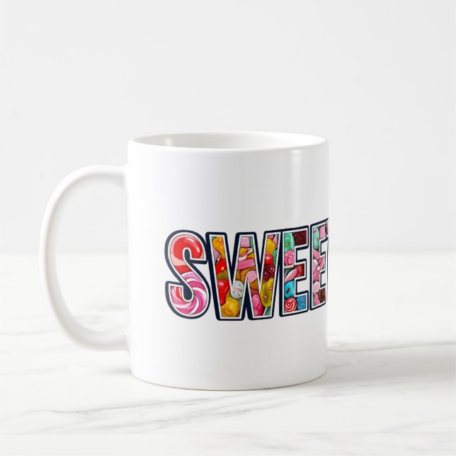 Mug Sweetie Pi (Rempli de bonbons) (Gauche)