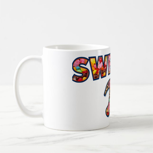 Mug Sweetie Pi (Rempli de bonbons) (Gauche)